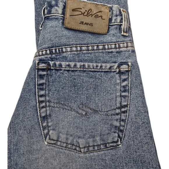 Silver Jeans Frisco High Rise Straight‎ Leg Button Fly Jeans Size 26 - Picture 5 of 13